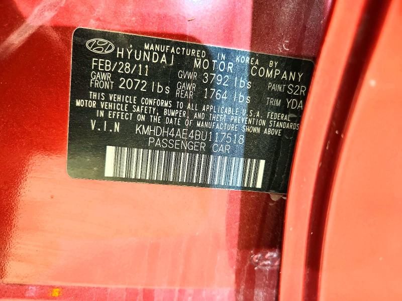 2011 Hyundai Elantra gls