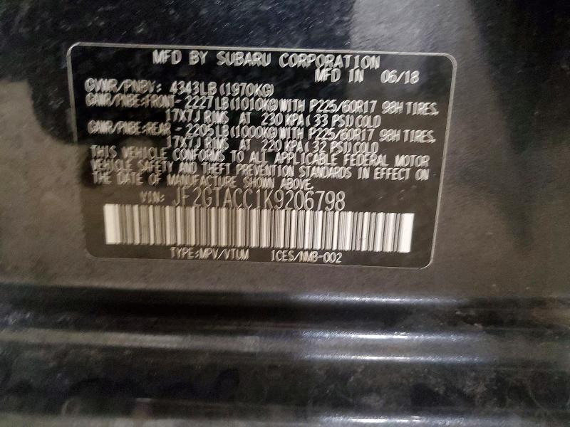 2019 Subaru Crosstrek Premium