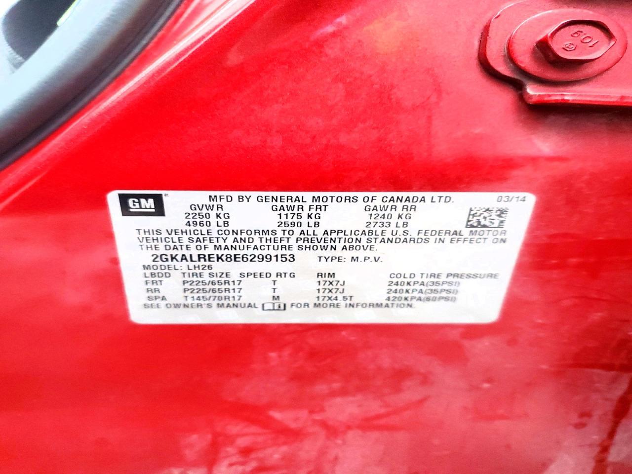 2014 GMC Terrain sle