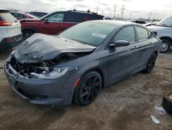 Salvage cars for sale from Copart Elgin, IL: 2015 Chrysler 200 s
