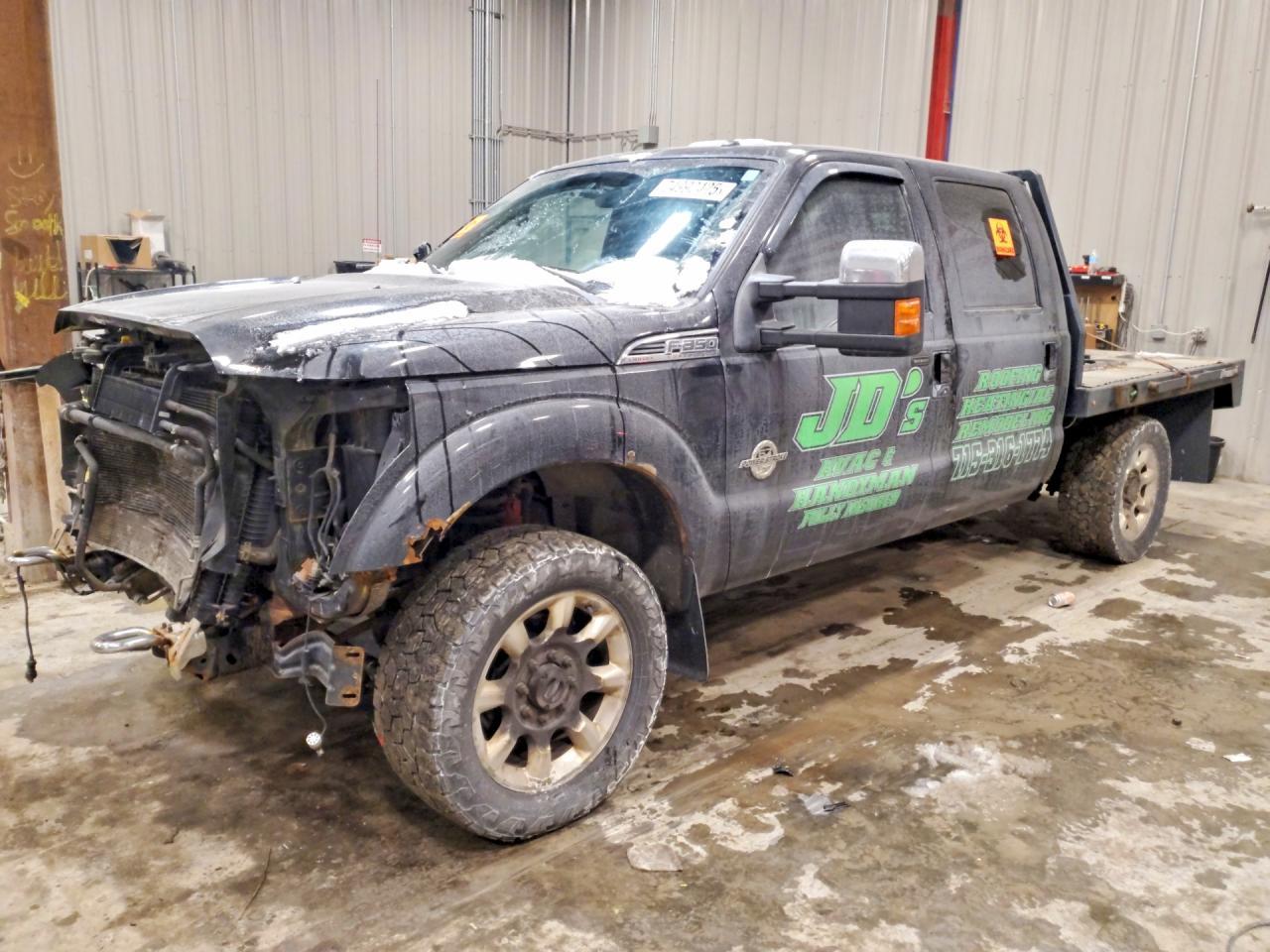 2011 Ford F350 Super Duty Flatbed Truck