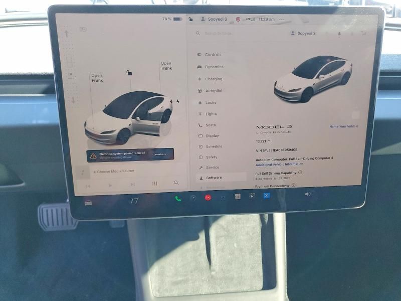 2025 Tesla Model 3