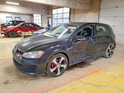 Salvage cars for sale from Copart Indianapolis, IN: 2015 Volkswagen GTI