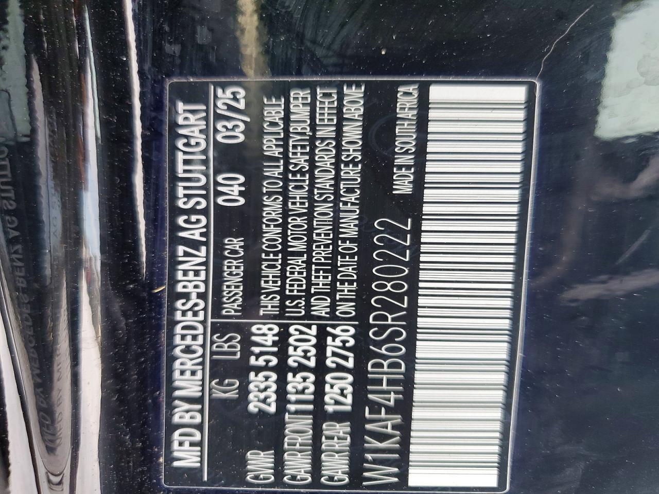 2025 Mercedes-Benz C 300 4matic