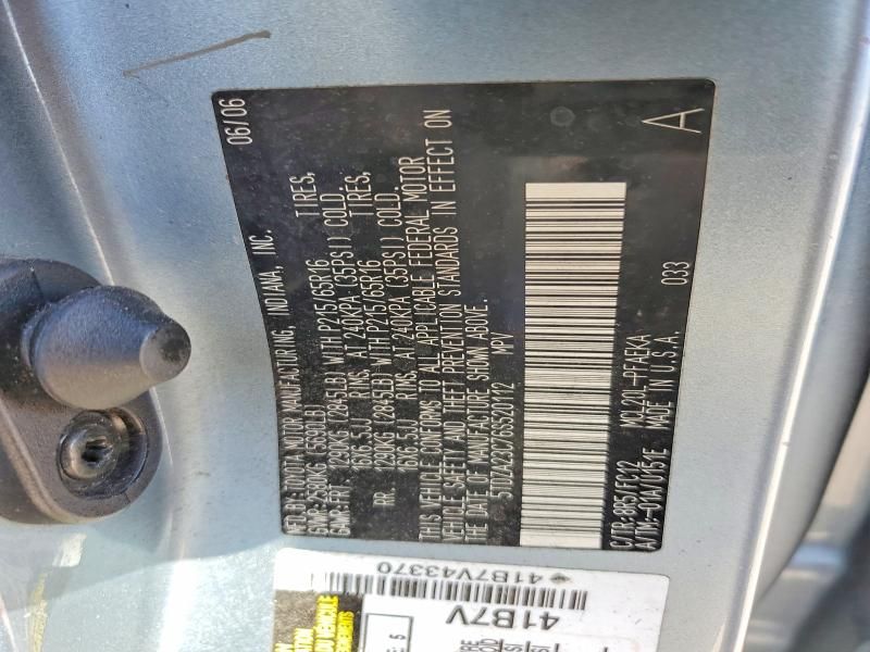 2006 Toyota Sienna le 7 Passenger