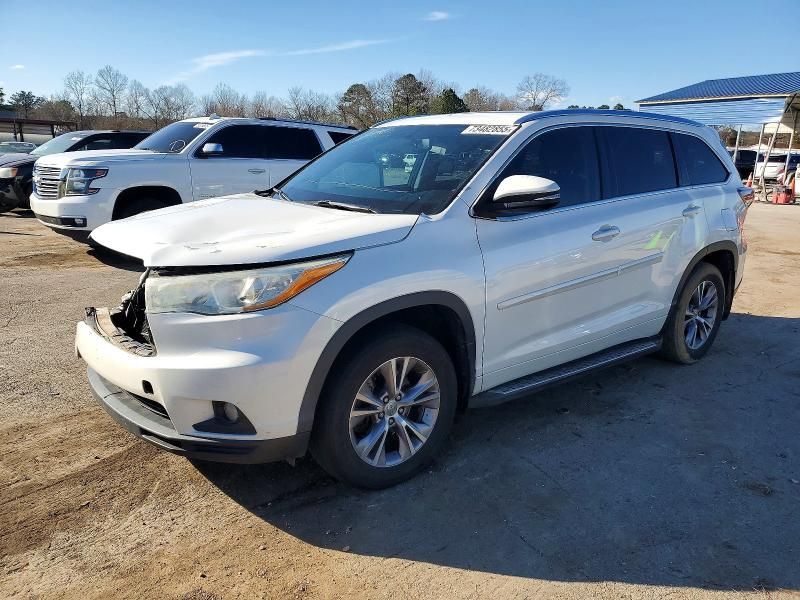 2015 Toyota Highlander xle