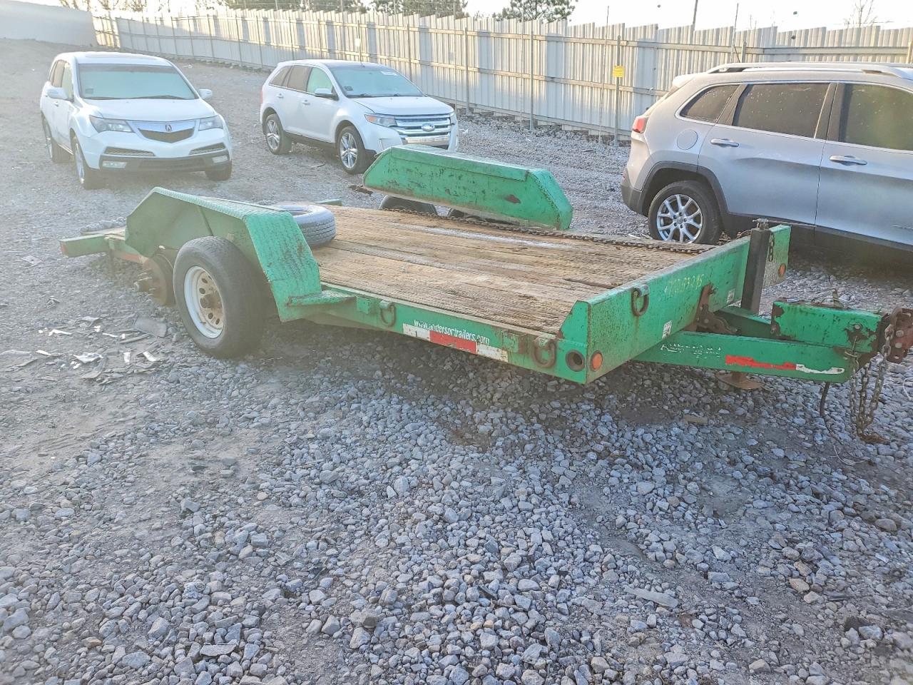 2014 Trail King Tilt Deck Equipment Trailer