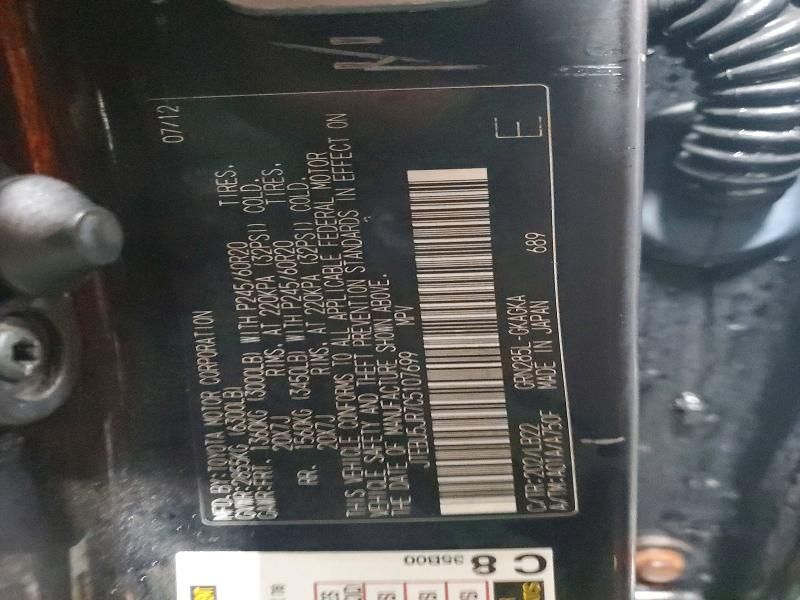 2012 Toyota 4runner SR5