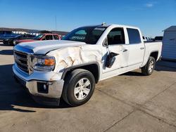 Salvage trucks for sale at Grand Prairie, TX auction: 2015 GMC Sierra C1500 SLT