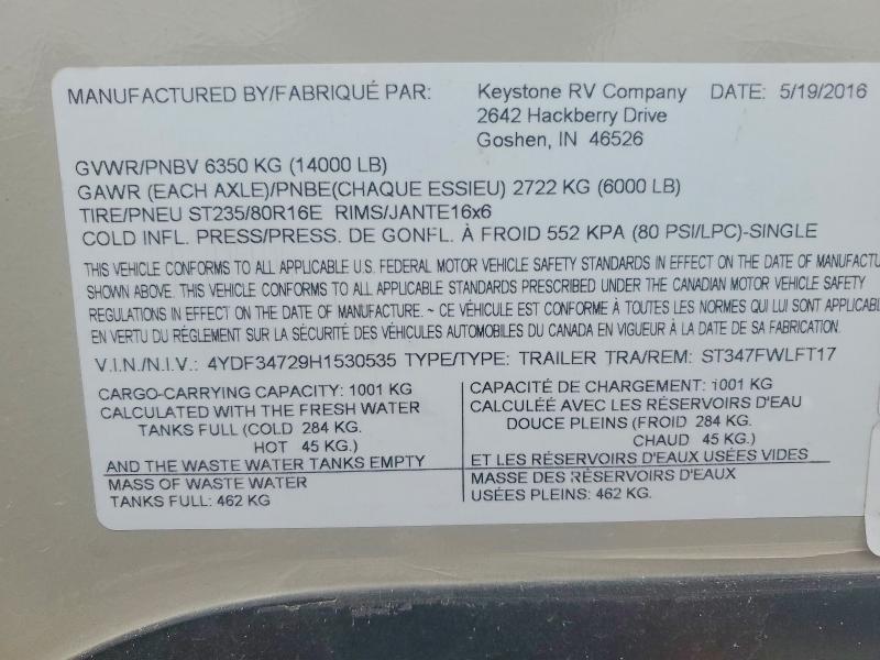 2017 Sprinter 2017 Keystone RV Bullet-Camper