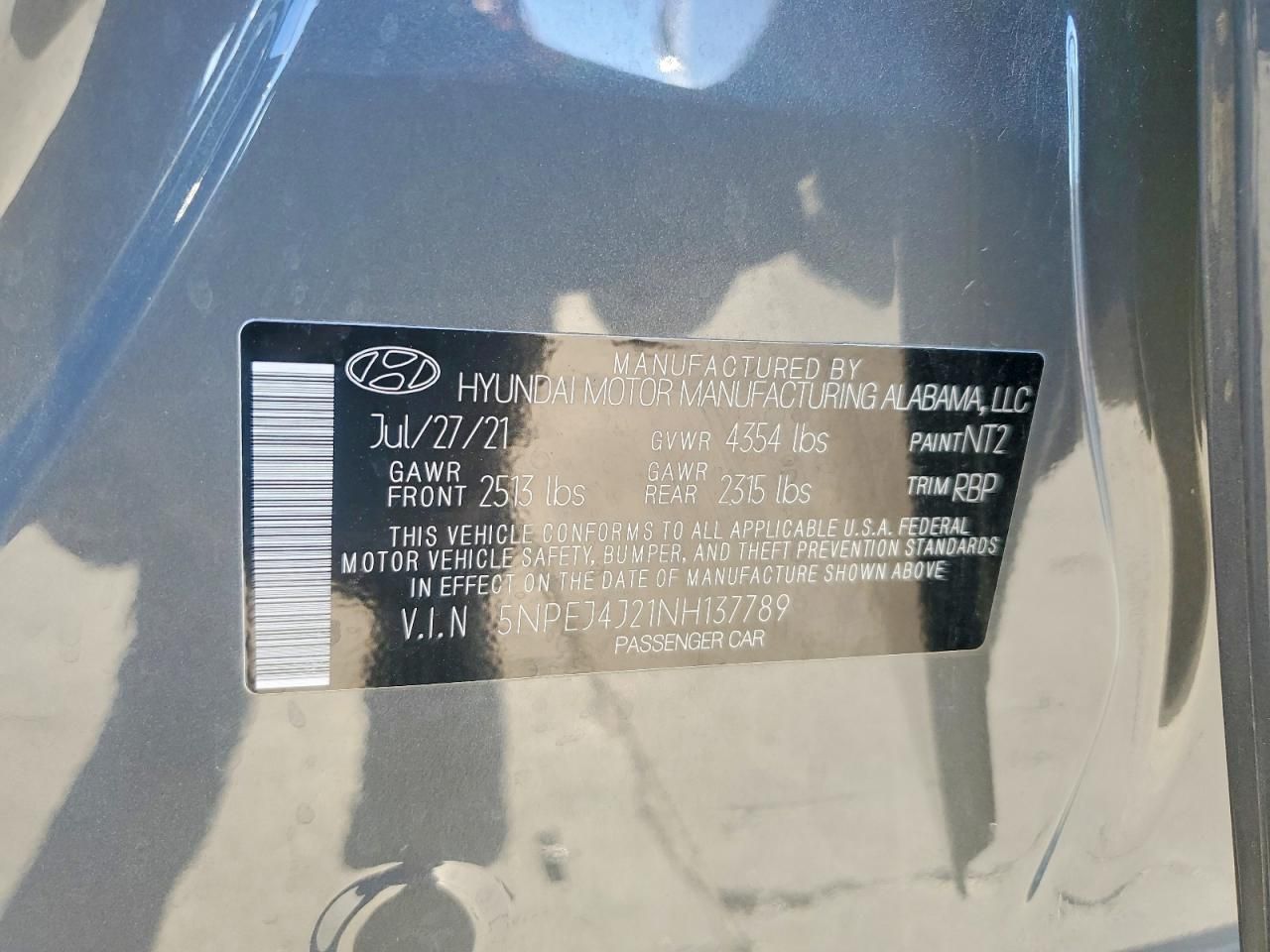 2022 Hyundai Sonata sel Plus