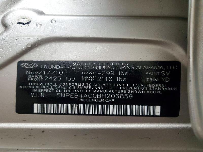 2011 Hyundai Sonata gls