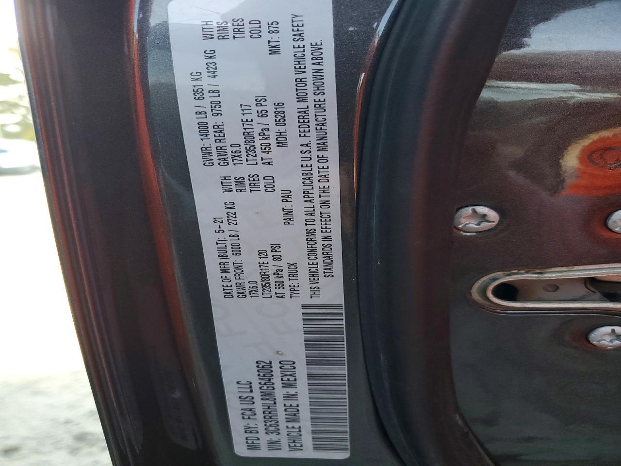 2021 Dodge RAM 3500 BIG Horn