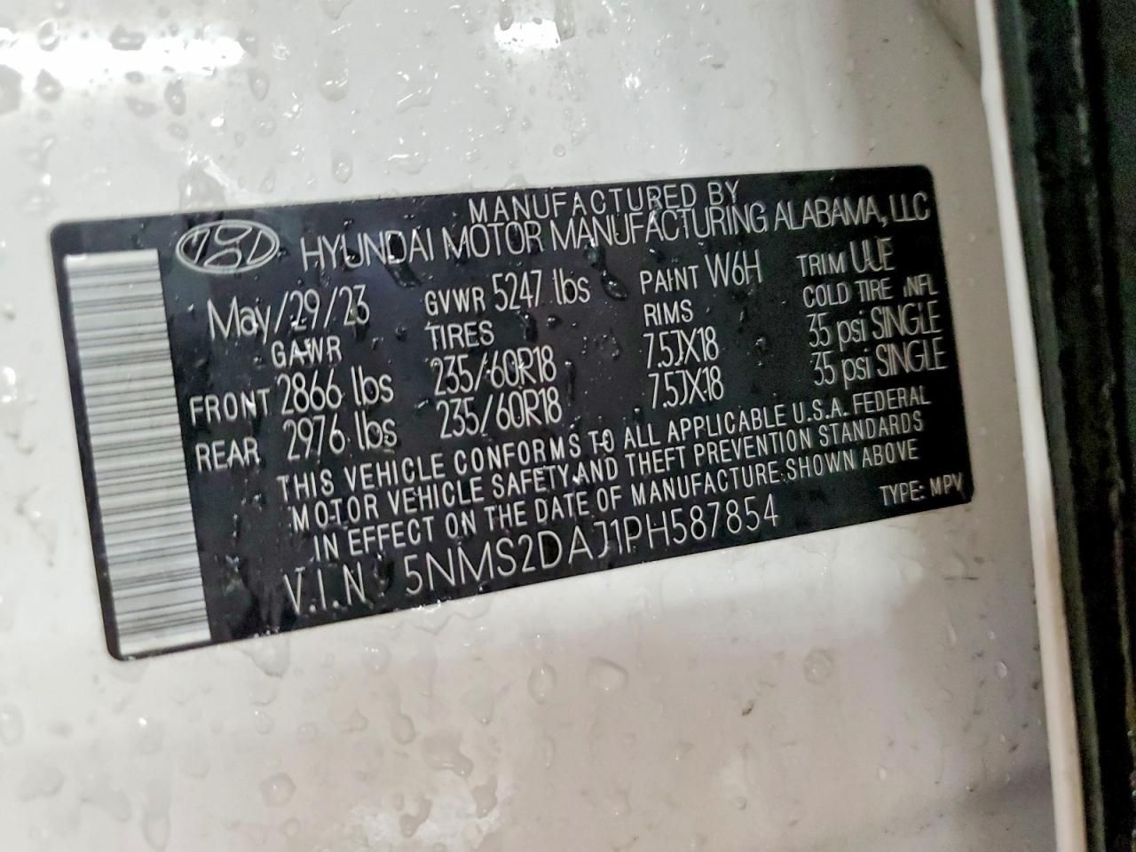 2023 Hyundai Santa fe sel