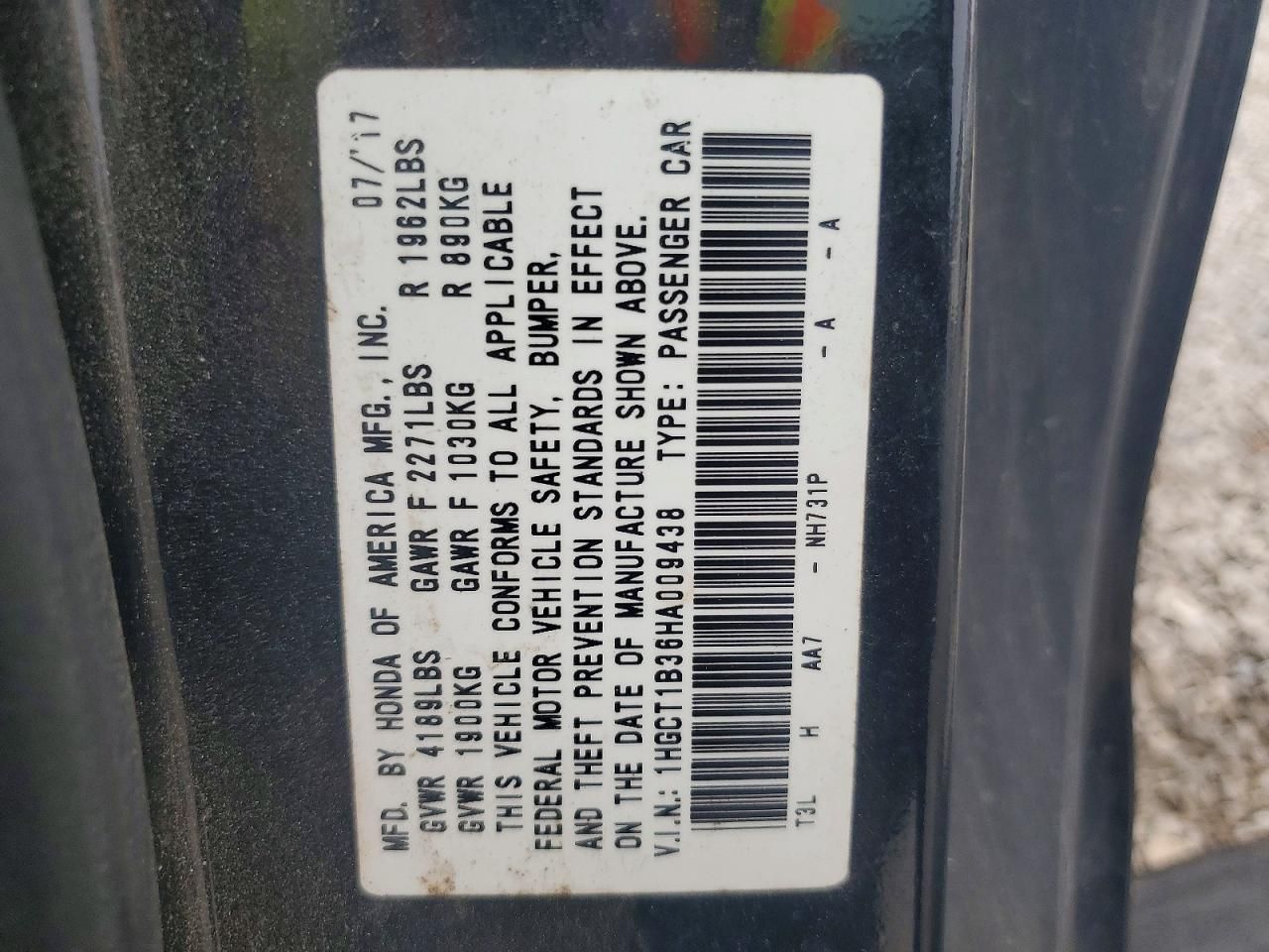 2017 Honda Accord Lx-s