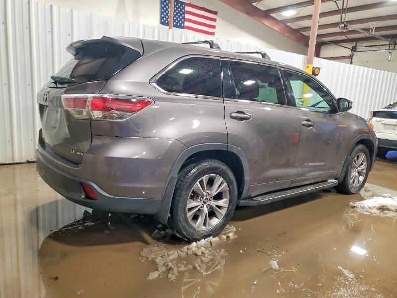 2016 Toyota Highlander le