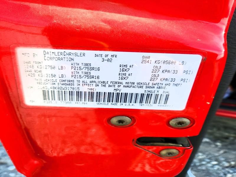 2002 Jeep Liberty Sport