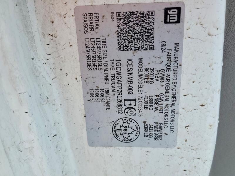 2024 Chevrolet Express G2500