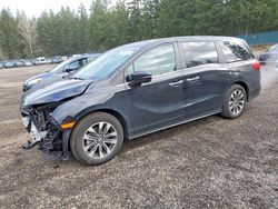 Salvage cars for sale from Copart Graham, WA: 2024 Honda Odyssey exl