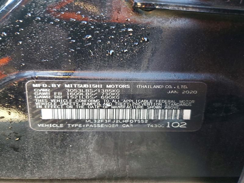 2020 Mitsubishi Mirage G4 es