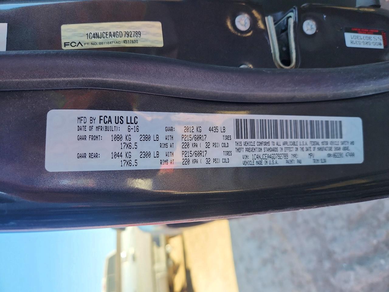 2016 Jeep Compass Latitude