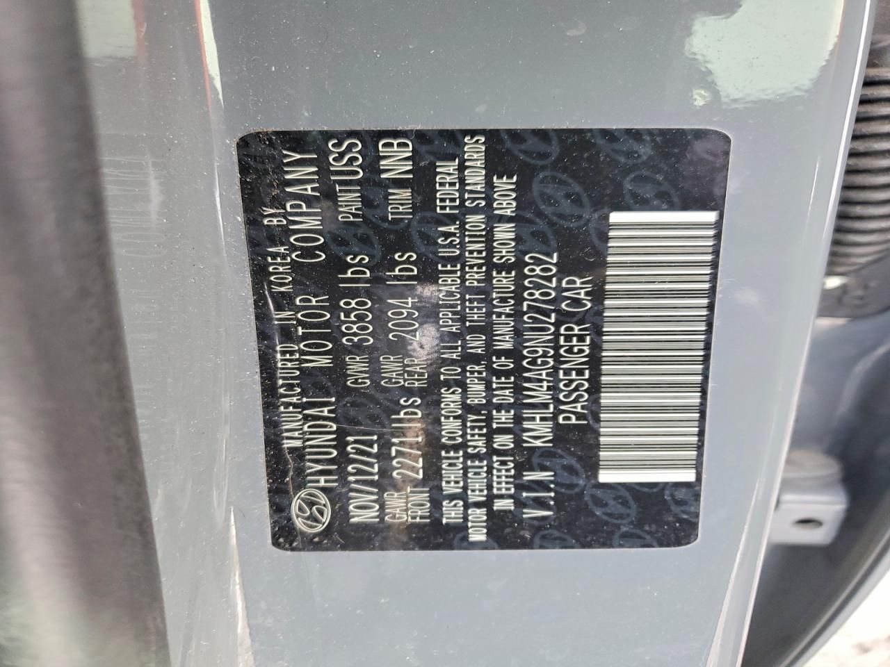 2022 Hyundai Elantra sel