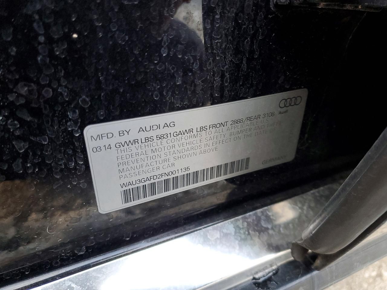 2015 Audi A8 l Quattro