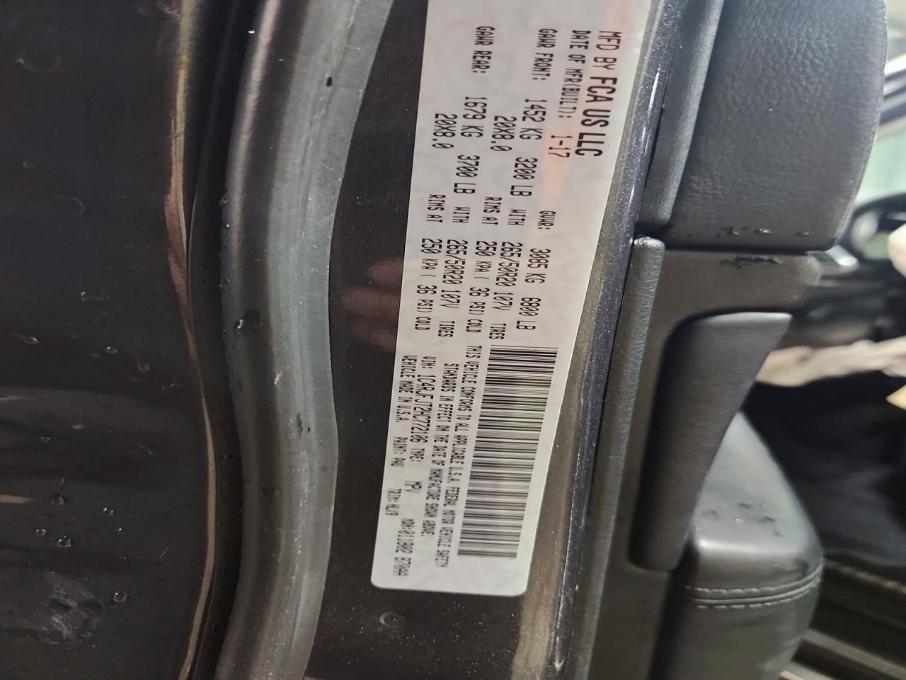 2017 Jeep Grand Cherokee Summit