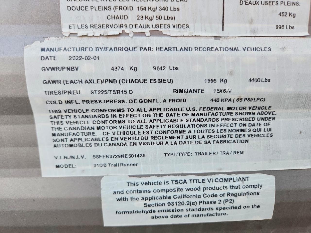 2022 Trailers Heartland