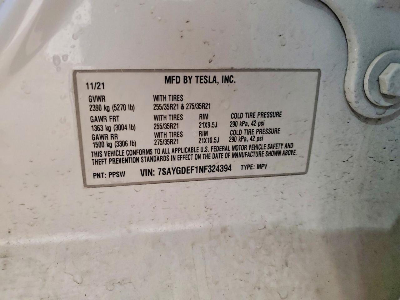 2022 Tesla Model y