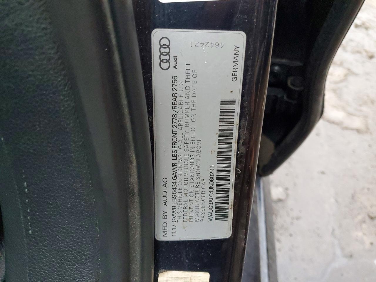 2018 Audi A6 Premium Plus
