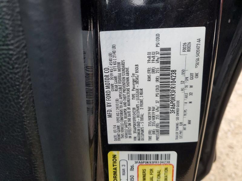 2015 Ford Fusion Titanium