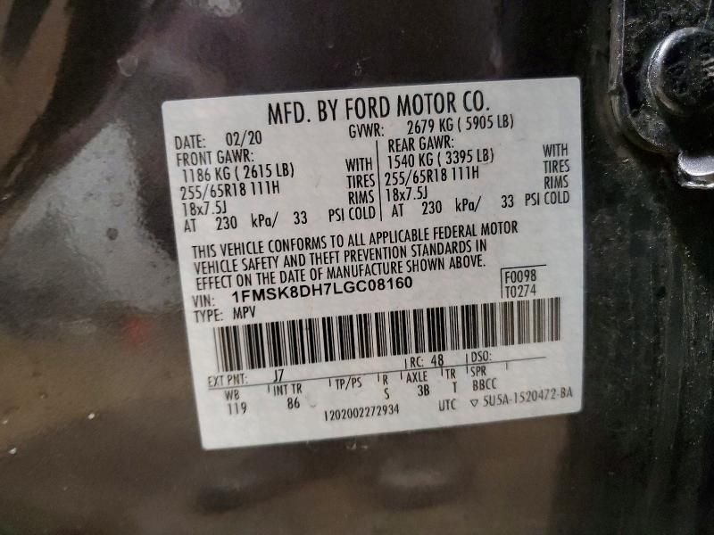 2020 Ford Explorer xlt