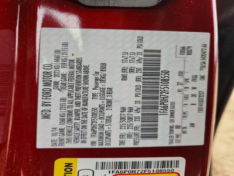 2015 Ford Fusion se