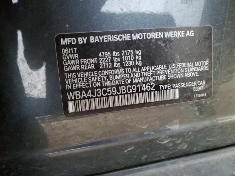 2018 BMW 430xi Gran Coupe