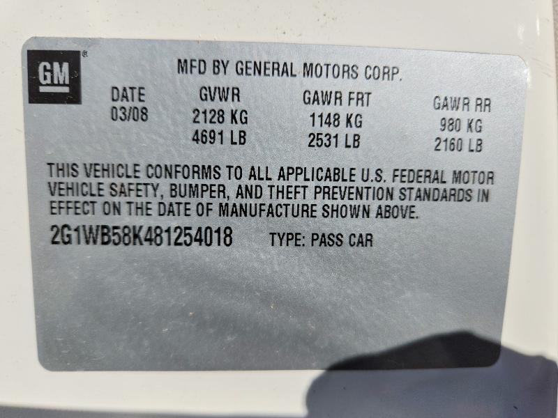 2008 Chevrolet Impala ls