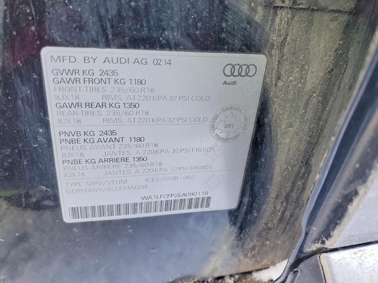 2014 Audi Q5 Premium Plus