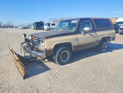 Chevrolet Vehiculos salvage en venta: 1986 Chevrolet Blazer K10