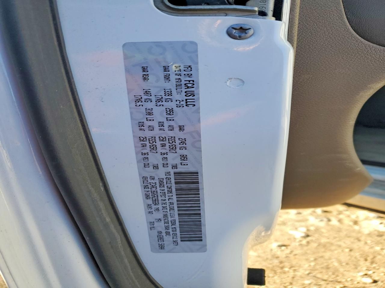 2016 Chrysler Town & Country Touring