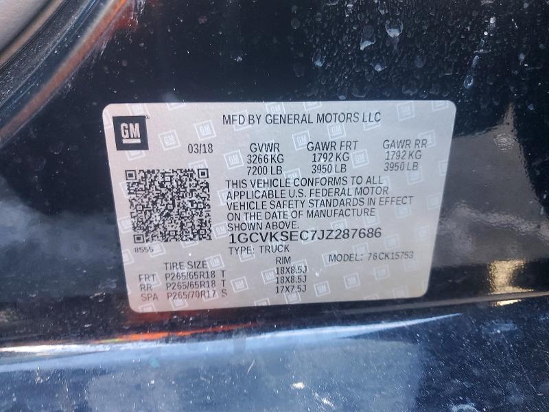 2018 Chevrolet Silverado K1500 ltz