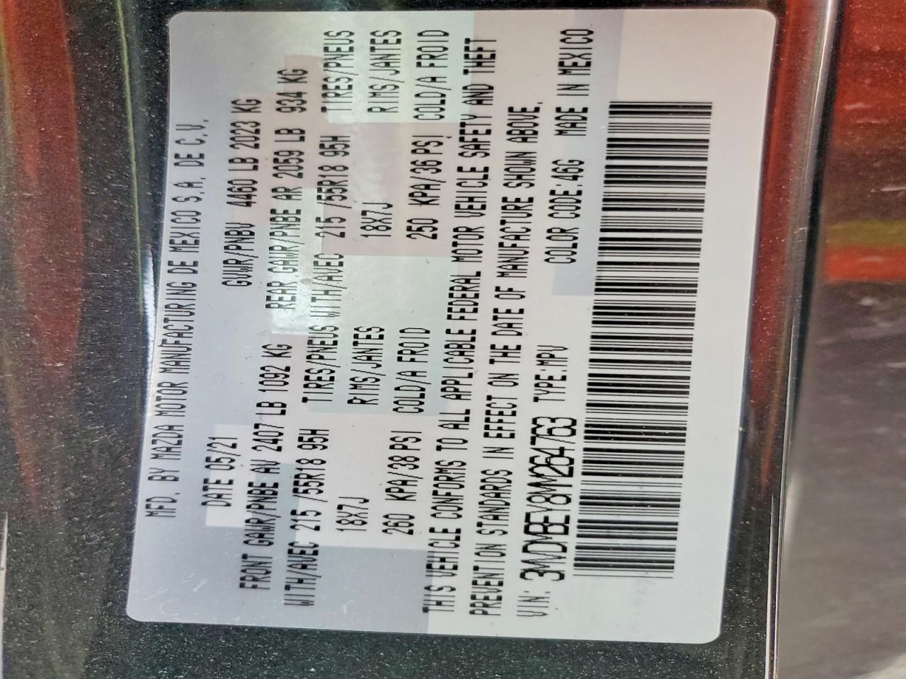 2021 Mazda Cx-30 Premium Plus