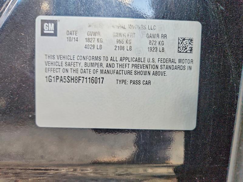 2015 Chevrolet Cruze ls