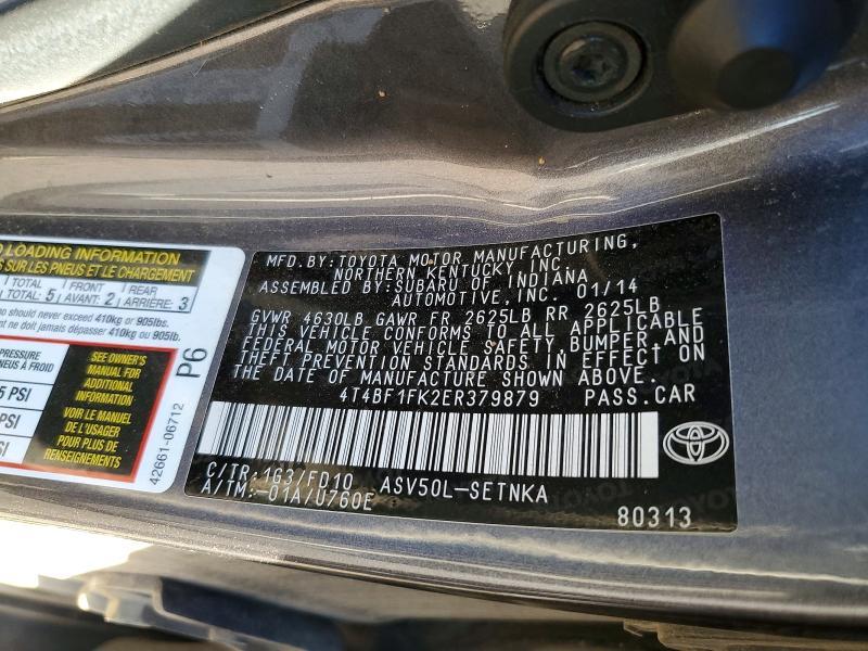 2014 Toyota Camry l