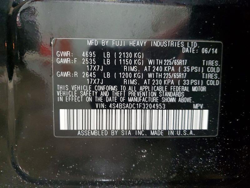 2015 Subaru Outback 2.5i Premium