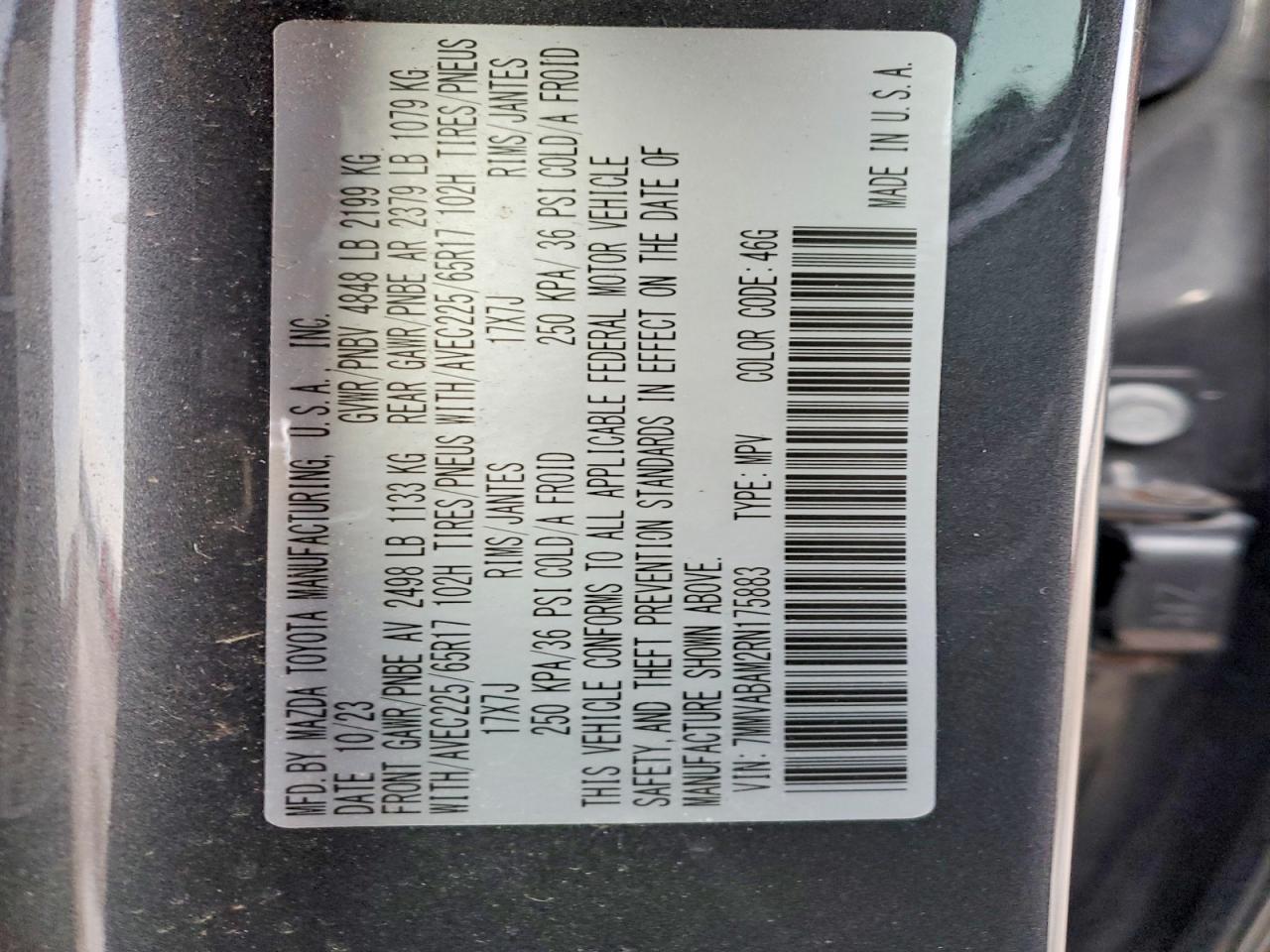2024 Mazda Cx-50 Select