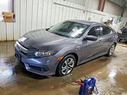 Honda salvage cars for sale: 2018 Honda Civic lx