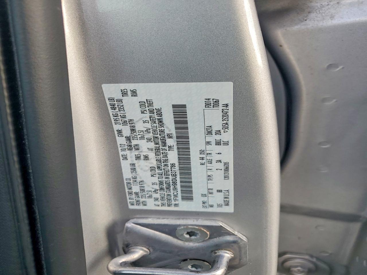 2013 Ford Escape sel