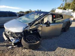 Salvage trucks for sale at Thonotosassa, FL auction: 2025 Tesla Cybertruck