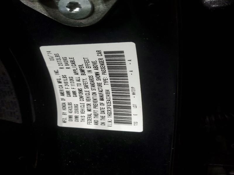 2014 Honda Accord exl