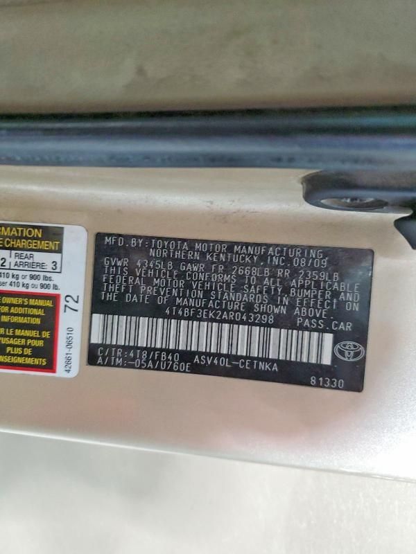 2010 Toyota Camry Base